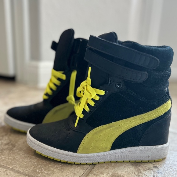 Puma - high top wedges size US 6.5 - Picture 2 of 7